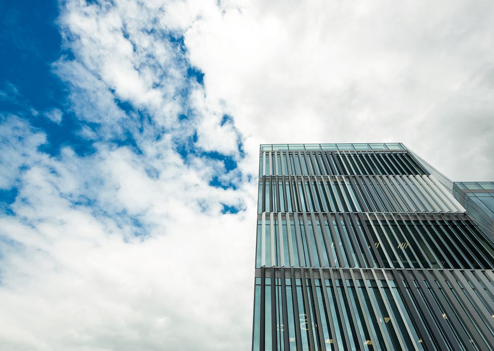 Low Angle View Office Building 6